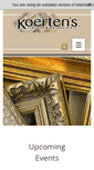Mobile Screenshot of koertens.com