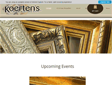 Tablet Screenshot of koertens.com